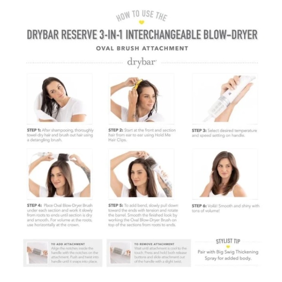 Drybar Reserve 3-in-1 Interchangeable Blow-Dryer - Picture 11 of 14